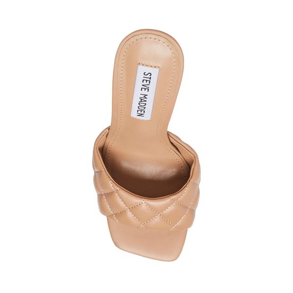 Szpilki Damskie Steve Madden Signify Natural Heel Beżowe | SM-394YR