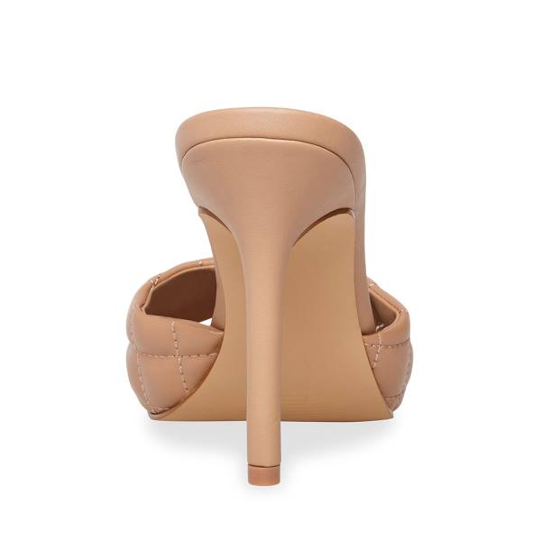 Szpilki Damskie Steve Madden Signify Natural Heel Beżowe | SM-394YR