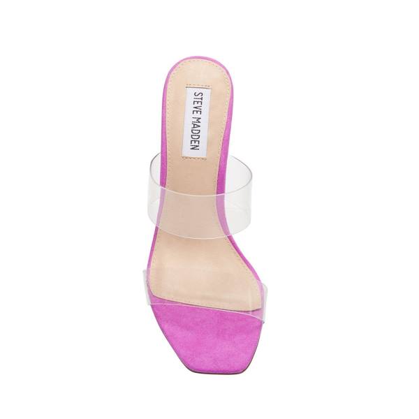 Szpilki Damskie Steve Madden Tegan Heel Fioletowe | SM-431NU