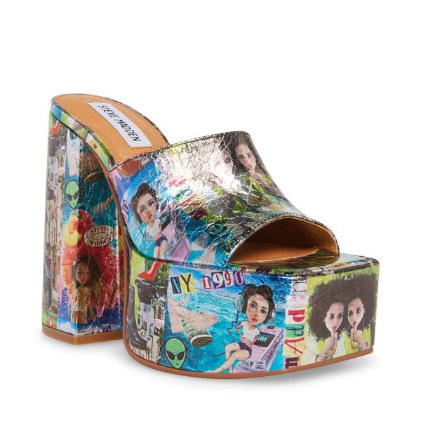 Szpilki Damskie Steve Madden Trixie Heel Kolorowe | SM-807DH