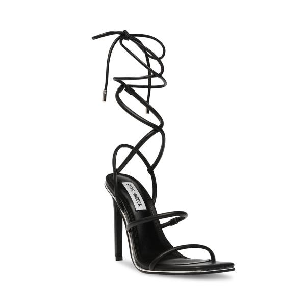 Szpilki Damskie Steve Madden Unfold Heel Czarne | SM-846VG