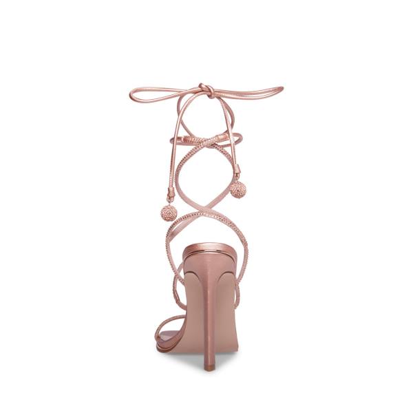Szpilki Damskie Steve Madden Unveil Heel Różowe Złote | SM-394RG
