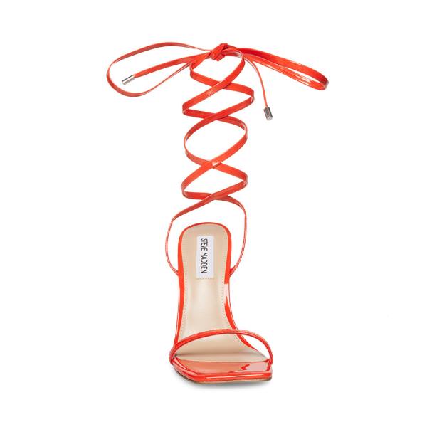Szpilki Damskie Steve Madden Uplift Lakierowana Heel Czerwone | SM-946NU