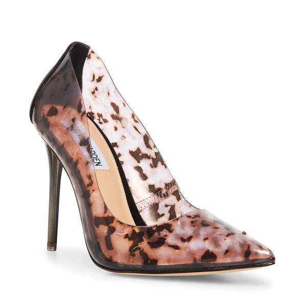 Szpilki Damskie Steve Madden Vala Heel Brązowe Kolorowe | SM-856FE