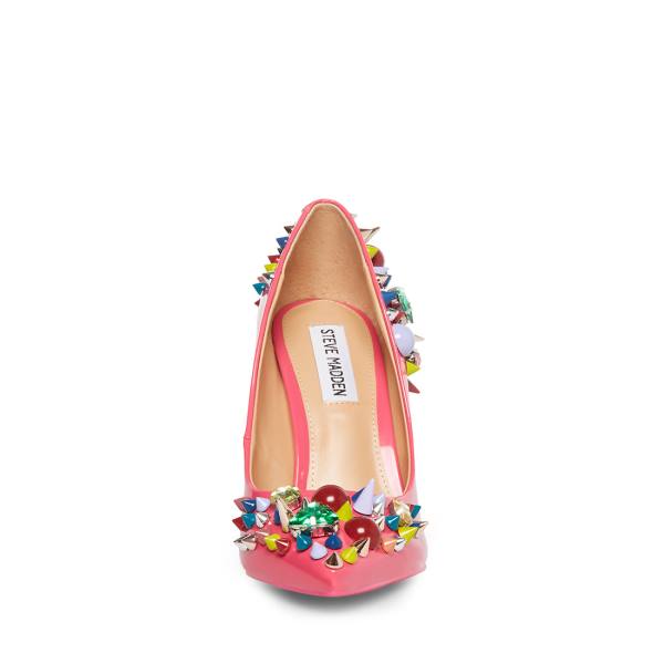 Szpilki Damskie Steve Madden Veronicka Heel Różowe Kolorowe | SM-120WP