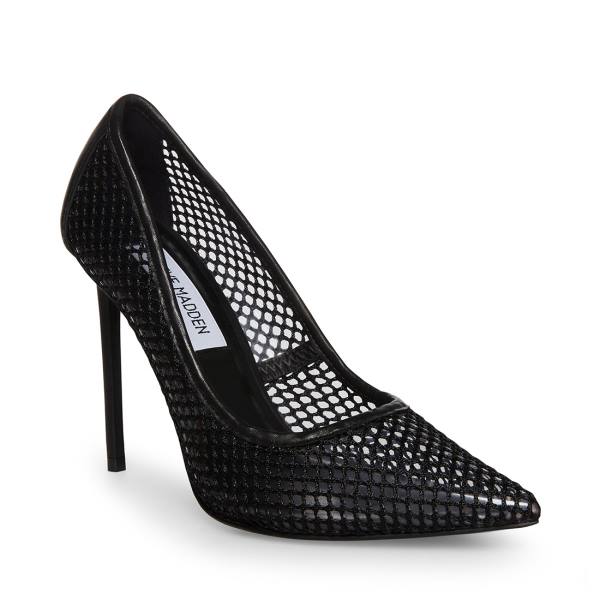 Szpilki Damskie Steve Madden Viola Heel Czarne | SM-893RJ