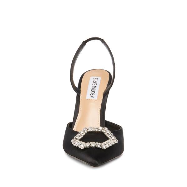 Szpilki Damskie Steve Madden Vionnet Heel Czarne | SM-107EC