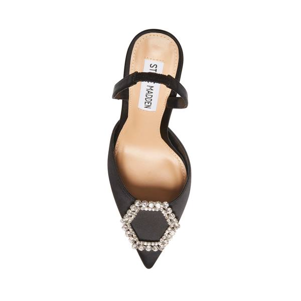 Szpilki Damskie Steve Madden Vionnet Heel Czarne | SM-107EC