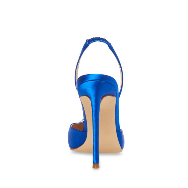Szpilki Damskie Steve Madden Vionnet Heel Niebieskie | SM-546HZ