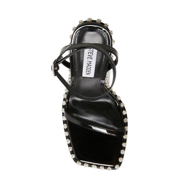 Szpilki Damskie Steve Madden Zelle Heel Czarne Kolorowe | SM-896MZ