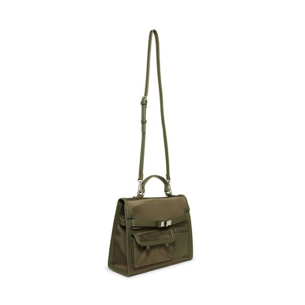 Torba Crossbody Damskie Steve Madden Bsignify Oliwkowe | SM-176KS
