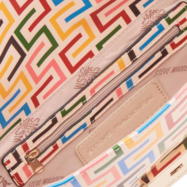 Torba Crossbody Damskie Steve Madden Bsublime Białe Żółte | SM-067SN