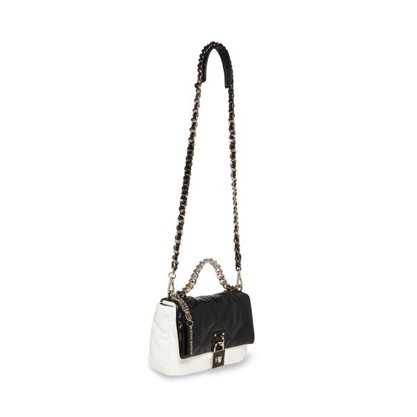 Torba Crossbody Damskie Steve Madden Bterra-b Czarne Białe | SM-325TQ
