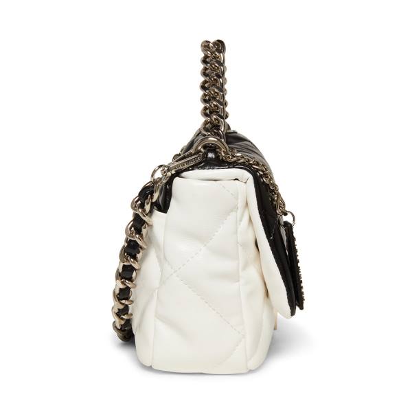 Torba Crossbody Damskie Steve Madden Bterra-b Czarne Białe | SM-325TQ