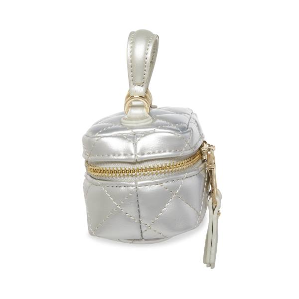 Torba Crossbody Damskie Steve Madden Bvanity Mini Srebrne | SM-349MG