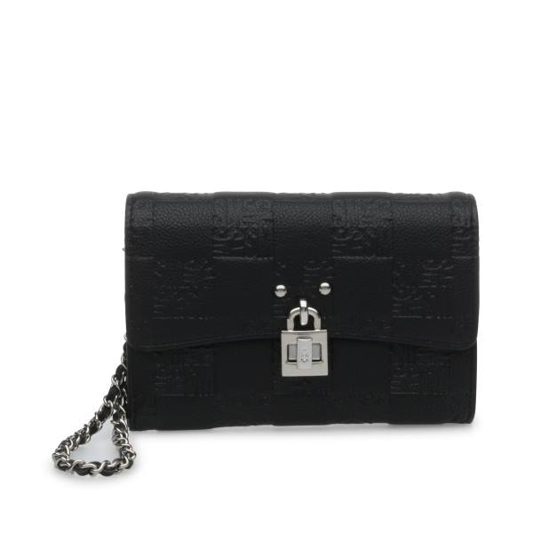 Torba Crossbody Damskie Steve Madden Bvadal Czarne | SM-352XN