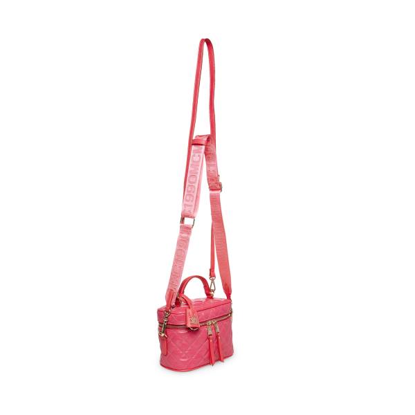 Torba Crossbody Damskie Steve Madden Bvanity Quilted Różowe | SM-601BY