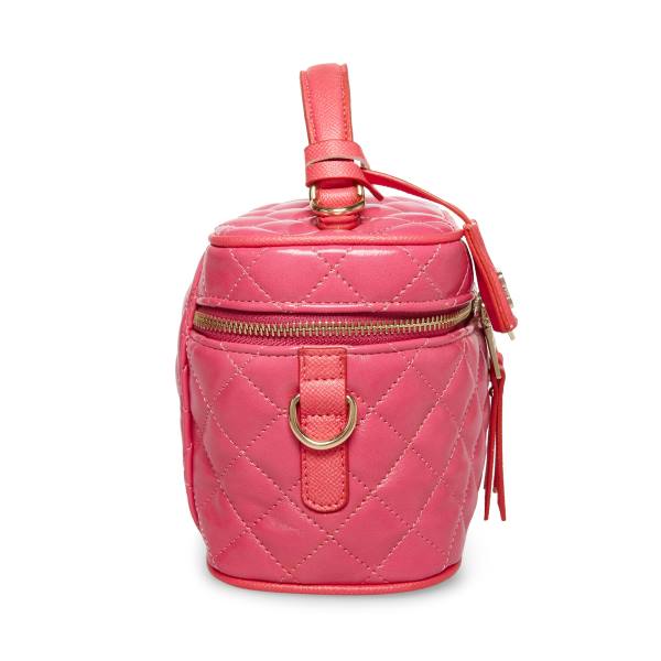 Torba Crossbody Damskie Steve Madden Bvanity Quilted Różowe | SM-601BY