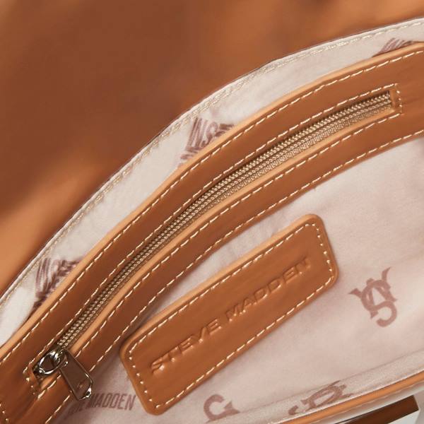 Torby Przez Ramię Damskie Steve Madden Bsublime Camel Fabric Brązowe | SM-137DQ