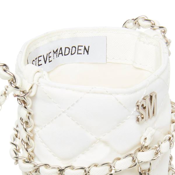 Torby Przez Ramię Damskie Steve Madden Bquench Białe | SM-452NP
