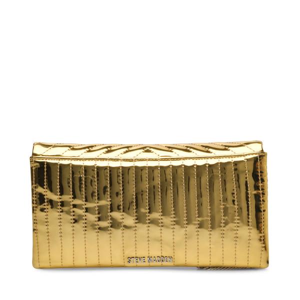 Torby Przez Ramię Damskie Steve Madden Bsiri Złote | SM-472YG