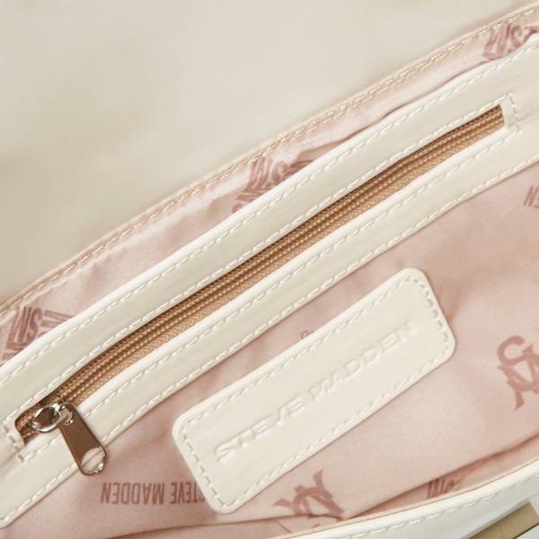 Torby Przez Ramię Damskie Steve Madden Bsublime Białe | SM-584BN