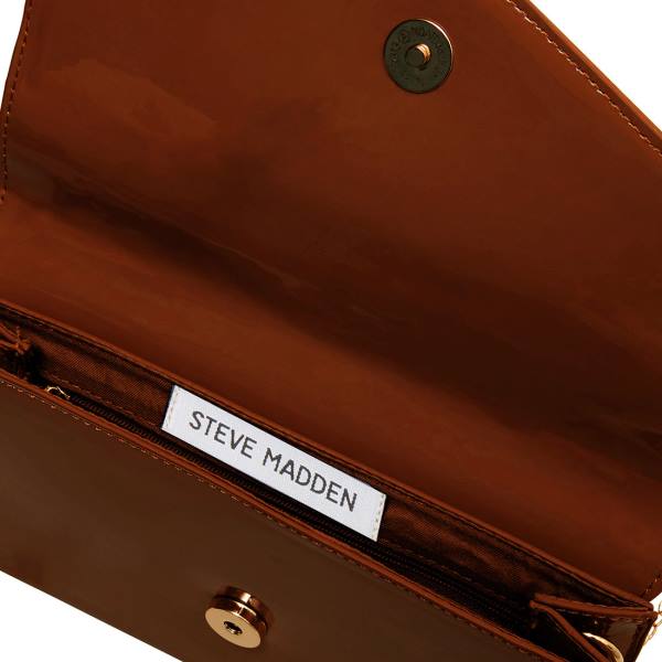 Torby Przez Ramię Damskie Steve Madden Bworldly Cognac Ciemny Brązowe | SM-741MR
