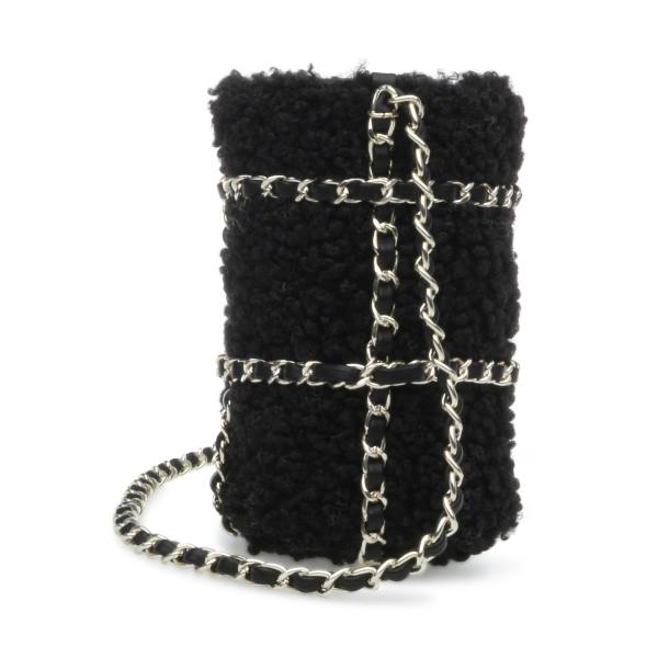 Torby Przez Ramię Damskie Steve Madden Bquench Faux Fur Czarne | SM-753TN