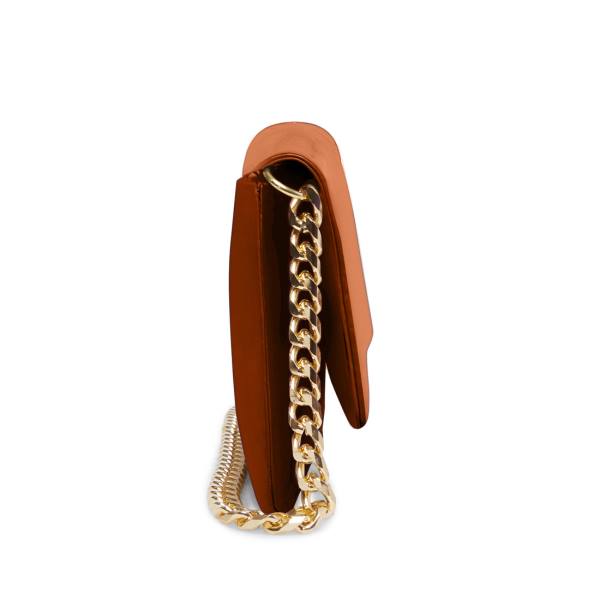 Torby Przez Ramię Damskie Steve Madden Bsublime Cognac Lakierowana Brązowe | SM-756GE