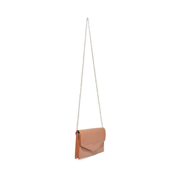 Torby Przez Ramię Damskie Steve Madden Bworldly Camel Lakierowana Brązowe | SM-914ME