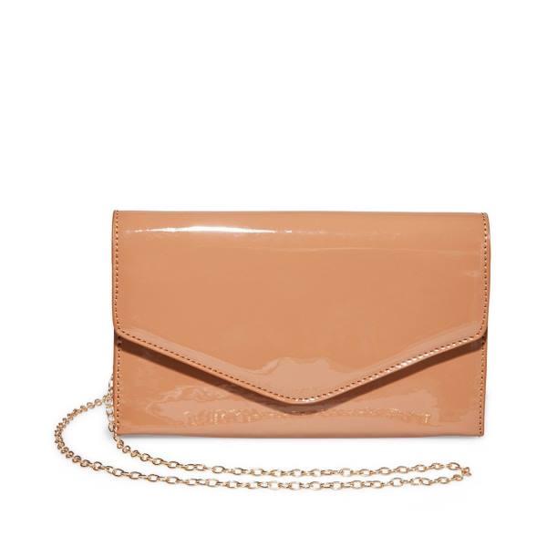 Torby Przez Ramię Damskie Steve Madden Bworldly Camel Lakierowana Brązowe | SM-914ME