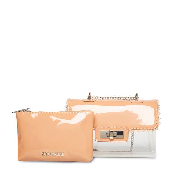 Torby Przez Ramię Damskie Steve Madden Bvyper Camel Lakierowana Brązowe | SM-930OG