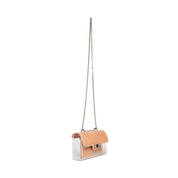 Torby Przez Ramię Damskie Steve Madden Bvyper Camel Lakierowana Brązowe | SM-930OG