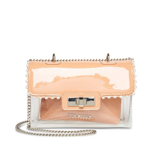 Torby Przez Ramię Damskie Steve Madden Bvyper Camel Lakierowana Brązowe | SM-930OG