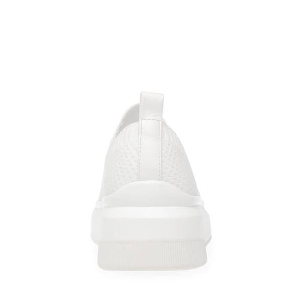 Trampki Damskie Steve Madden Ben Białe | SM-362WC