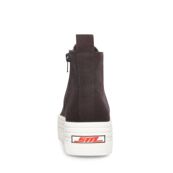 Trampki Damskie Steve Madden Berkley Czarne Kolorowe | SM-725PN