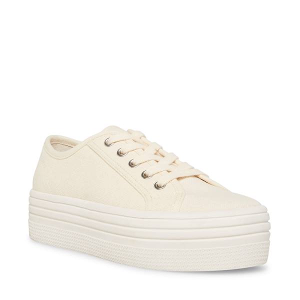 Trampki Damskie Steve Madden Bobbi 30 Bone Beżowe | SM-165FC