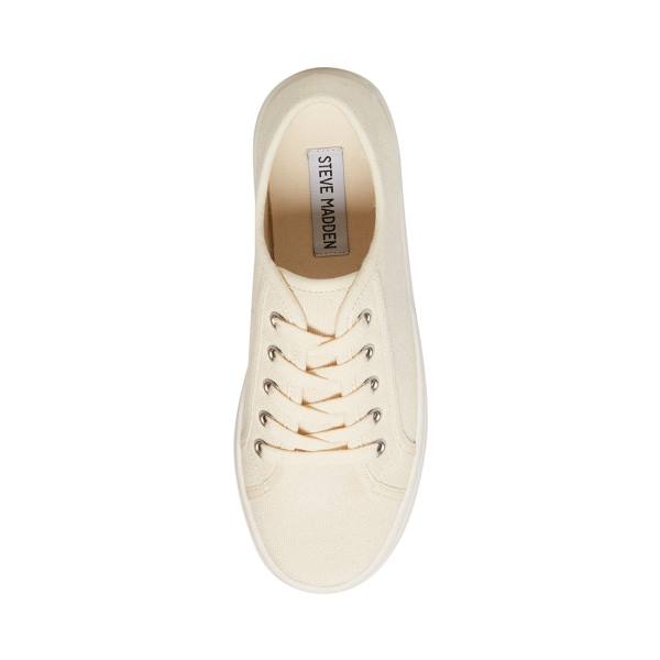 Trampki Damskie Steve Madden Bobbi 30 Bone Beżowe | SM-165FC