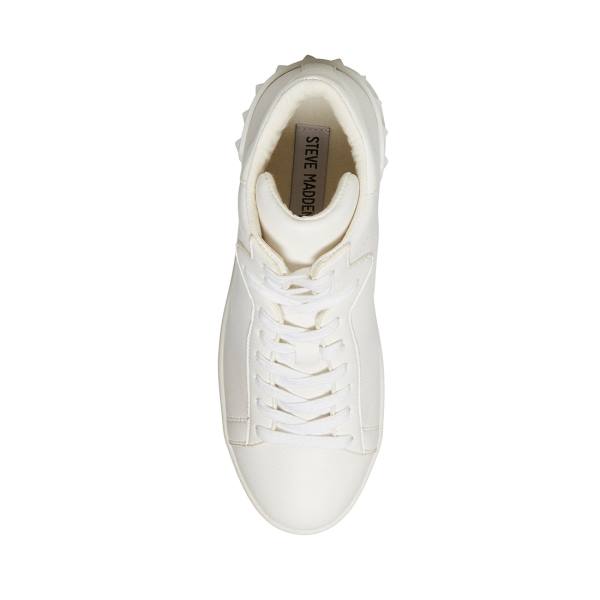 Trampki Damskie Steve Madden Brix Białe | SM-619UL