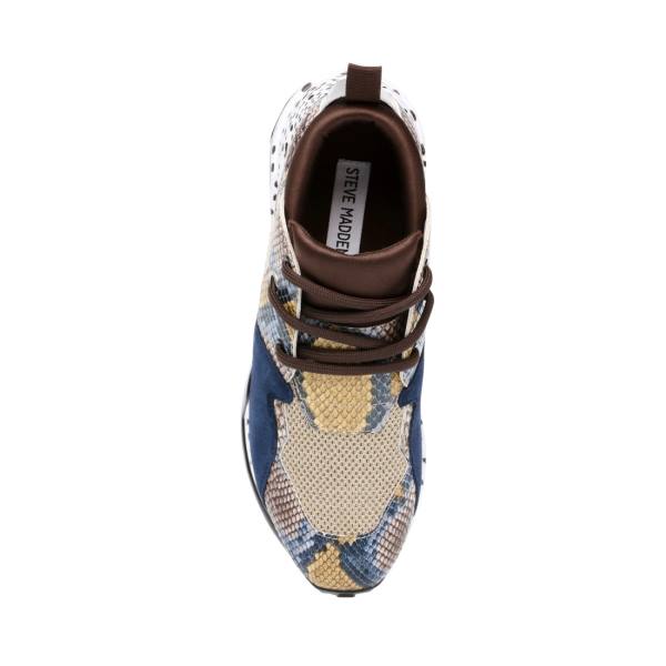 Trampki Damskie Steve Madden Cliff Snake Kolorowe Wąż | SM-172DY