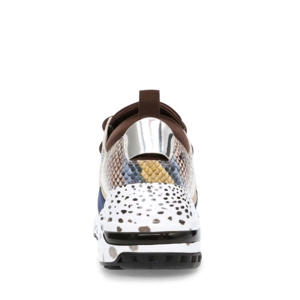 Trampki Damskie Steve Madden Cliff Snake Kolorowe Wąż | SM-172DY