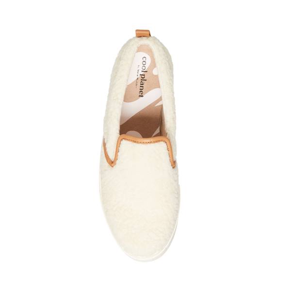 Trampki Damskie Steve Madden Cosmo-s Natural Beżowe | SM-378JP