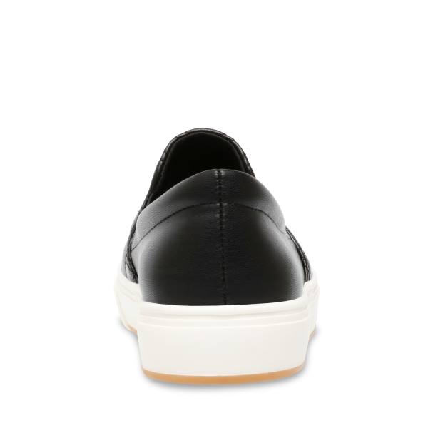 Trampki Damskie Steve Madden Coulter-q Czarne | SM-143XU