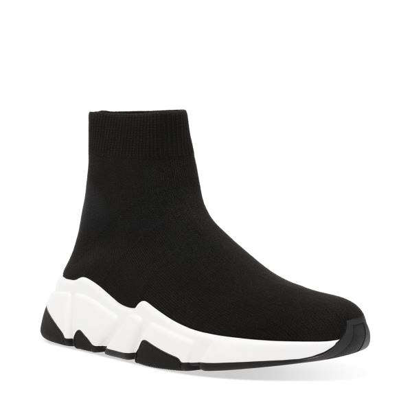 Trampki Damskie Steve Madden Gametime Czarne | SM-074TJ