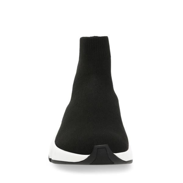 Trampki Damskie Steve Madden Gametime Czarne | SM-074TJ