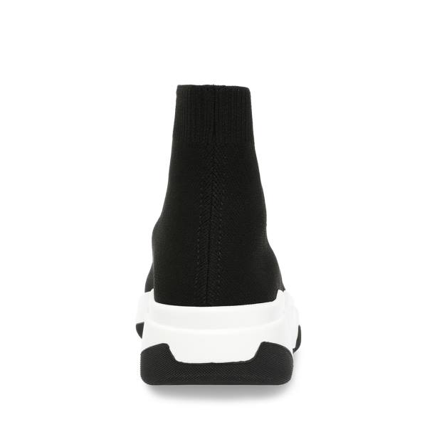 Trampki Damskie Steve Madden Gametime Czarne | SM-074TJ