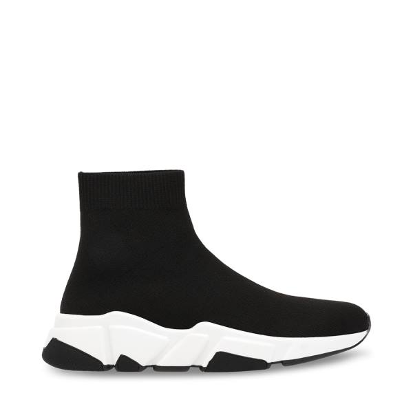 Trampki Damskie Steve Madden Gametime Czarne | SM-074TJ