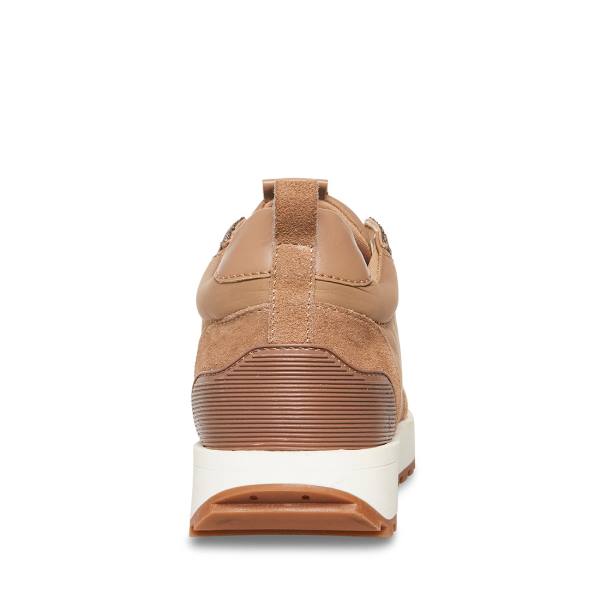 Trampki Damskie Steve Madden Keyan Taupe Szare Brązowe Kolorowe | SM-247KE