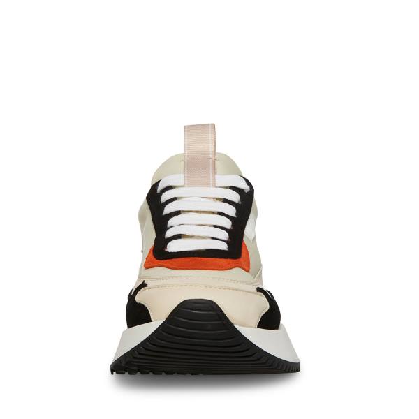 Trampki Damskie Steve Madden Korry Pomarańczowe Kolorowe | SM-983PQ