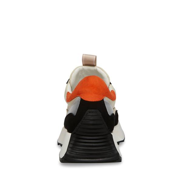 Trampki Damskie Steve Madden Korry Pomarańczowe Kolorowe | SM-983PQ